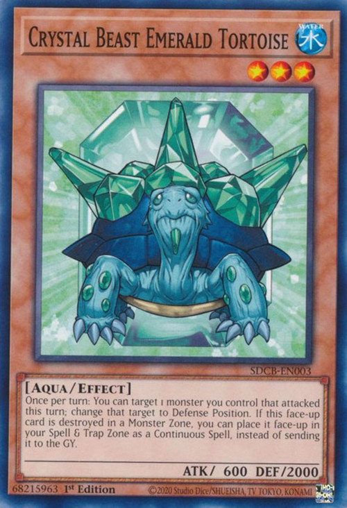 YuGiOh Structure Deck Legend of the Crystal Beasts Single Card Common