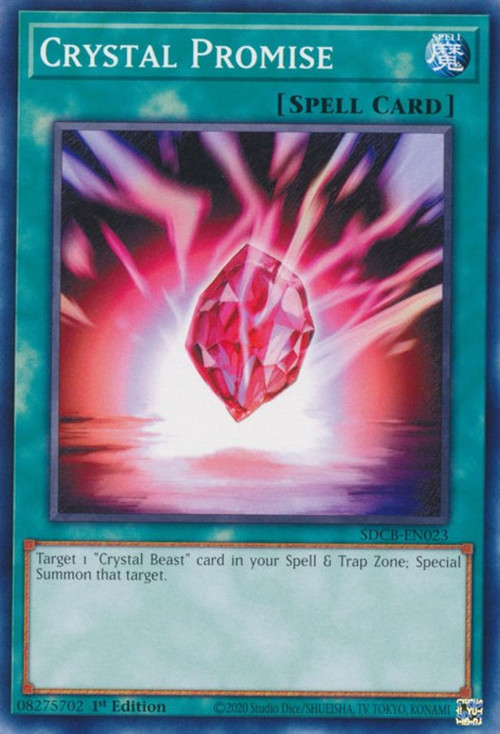 YuGiOh Structure Deck Legend of the Crystal Beasts Single Card