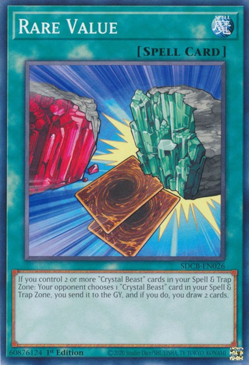 YuGiOh Structure Deck Legend of the Crystal Beasts Single Card Common Rare  Value SDCB-EN026 - ToyWiz