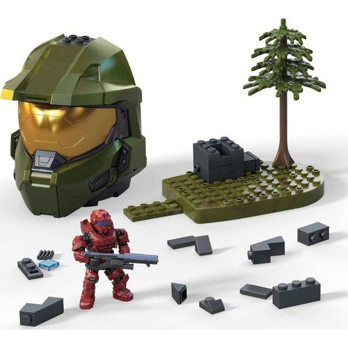  Mega Construx Halo Covert Ops Armor Pack Micro Action Figure  Building Set : Toys & Games