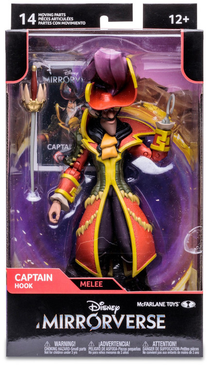 McFarlane Toys Disney Mirrorverse Captain Hook 7 Action Figure - ToyWiz