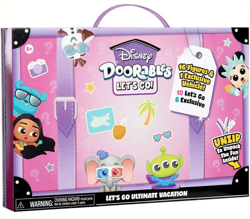 Disney Doorables Lets Go Ultimate Vacation Playset 16 Figures 1 ...