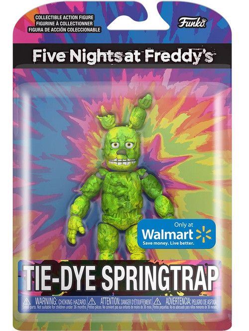 Funko Five Nights at Freddys AR Special Delivery Tie-Dye Springtrap  Exclusive Action Figure - ToyWiz