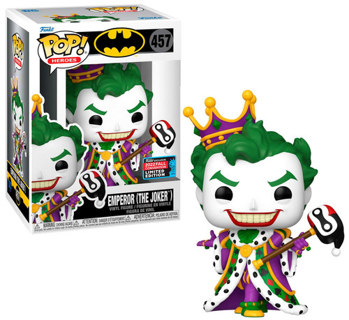 Funko DC POP Heroes Emperor Exclusive Vinyl Figure 457 The Joker