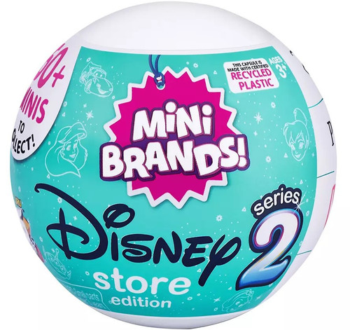 5 Surprise Mini Brands Disney Store Edition Series 2 Mystery Pack Zuru Toys  - ToyWiz