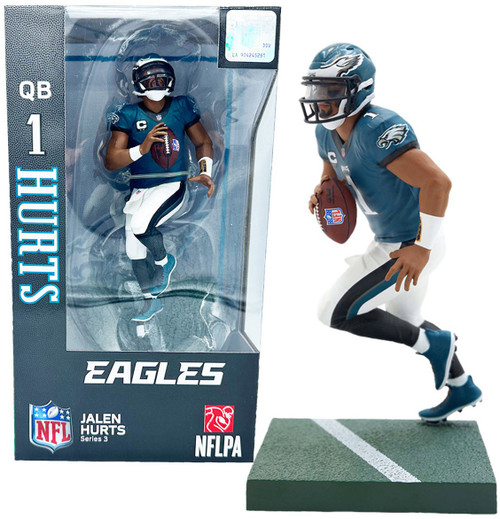 93 Stores • NFL Jalen Hurts Philadelphia Eagles Black Football