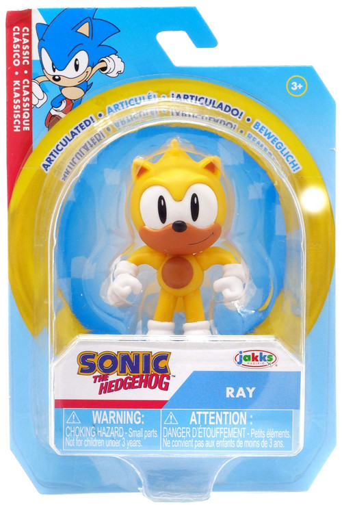 Sonic The Hedgehog Ray 2.5 Mini Figure Classic Jakks Pacific - ToyWiz