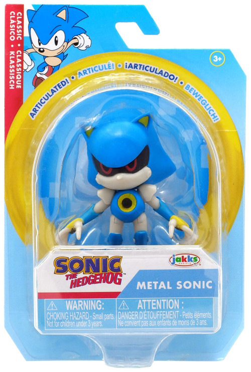  Sonic the Hedgehog Sonic 4 Action Figure 2 Pack - Modern Sonic  & Modern Metal Sonic : Toys & Games