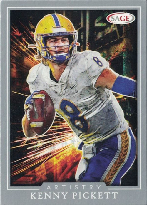 NFS/NFT Mail Day: Mosaic White Sparkle Kenny Pickett : r/footballcards