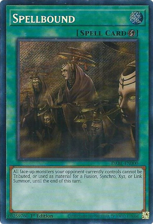 YuGiOh Darkwing Blast Single Card Secret Rare Spellbound DABL-EN000 - ToyWiz