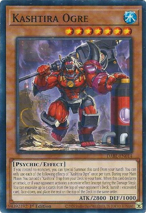 YuGiOh Darkwing Blast Single Card Common Kashtira Ogre DABL-EN014
