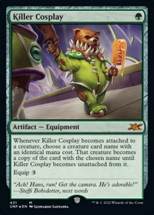 Magic The Gathering Unfinity Single Card Mythic Rare Killer