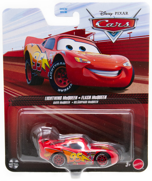 Disney Pixar Cars Cars 3 Metal Lightning McQueen 155 Diecast Car Mattel ...