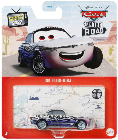 Disney Pixar Cars On The Road Kay Pillar 155 Diecast Car Mattel