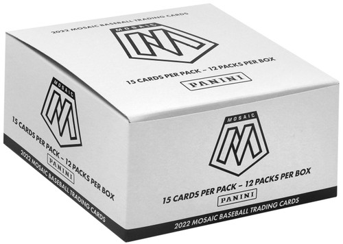 Mlb Panini 2022 Mosaic Baseball Trading Card Cello Box 12 Packs Toywiz Mlb Panini 2022 Mosaic Baseball Trading Card Cello Box 12 Packs Toywiz