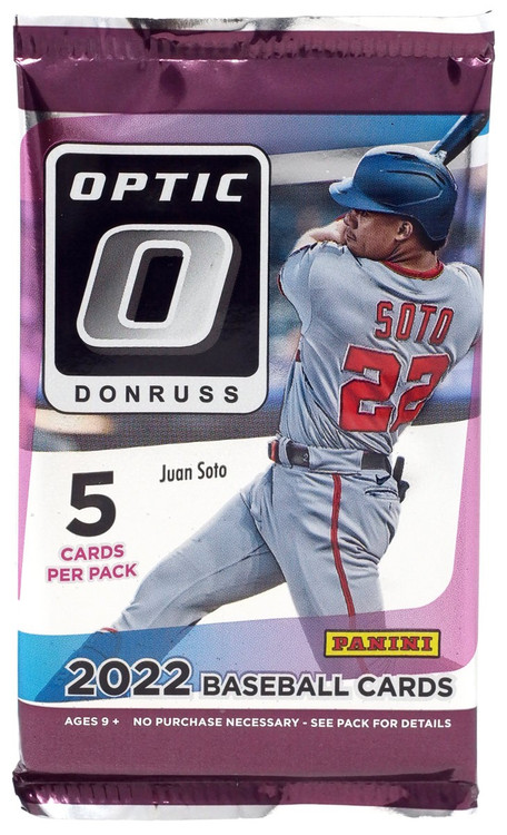 2022 Panini Baseball Donruss Trading Card Mega Box