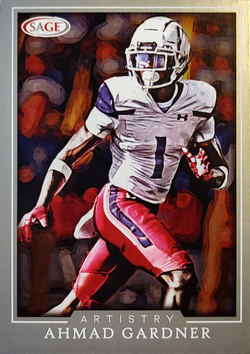 Ahmad Sauce Gardner 2022 Sage High Series Artistry Mint Rookie Card #A