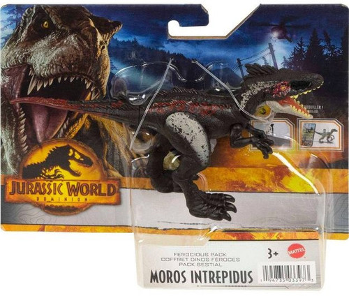 Jurassic World Dominion Ferocious Pack Moros Intrepidus Action