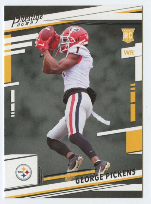 NFL Pittsburgh Steelers 2022 Panini Chronicles Phoenix Draft Picks George  Pickens Trading Card 28 Rookie Card - ToyWiz