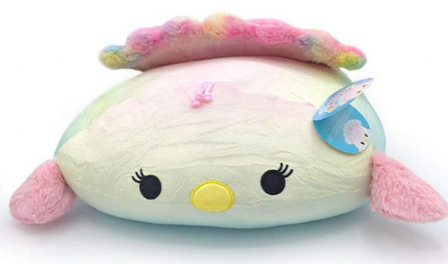 Squishmallows Official Kellytoy Briannika The Rainbow Peacock - 7 Inch Super Soft Plush Pillow