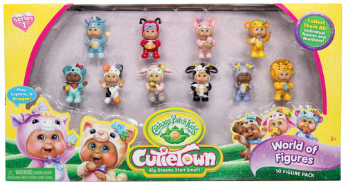 Cabbage Patch Kids CutieTown Series 1 World of Figures Figure 10 