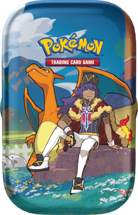 Pokemon Crown Zenith Leon with Charizard Mini Tin Set 2 Booster Packs,  Sticker Sheet More Pokemon USA - ToyWiz