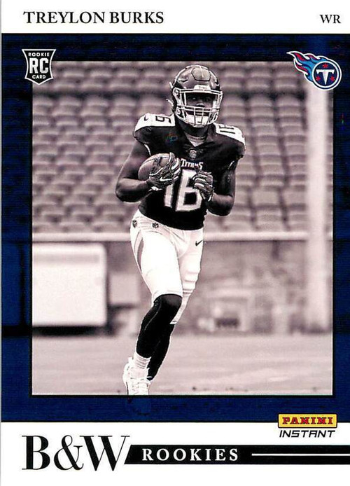 TREYLON BURKS RC 2022 Panini Instant Draft Night  