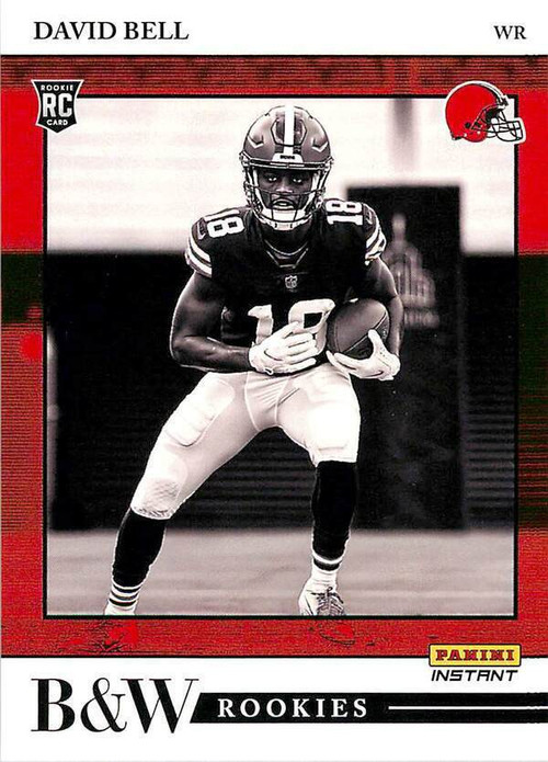 NFL Cleveland Browns 2022 Instant RPS First Look Football David Bell 1 of  942 Trading Card FL30 [Rookie Card]