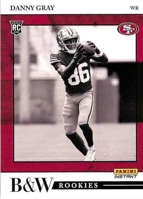 NFL San Francisco 49ers 2022 Instant RPS First Look Football Single Card 1  of 942 Danny Gray FL31 Rookie Card - ToyWiz