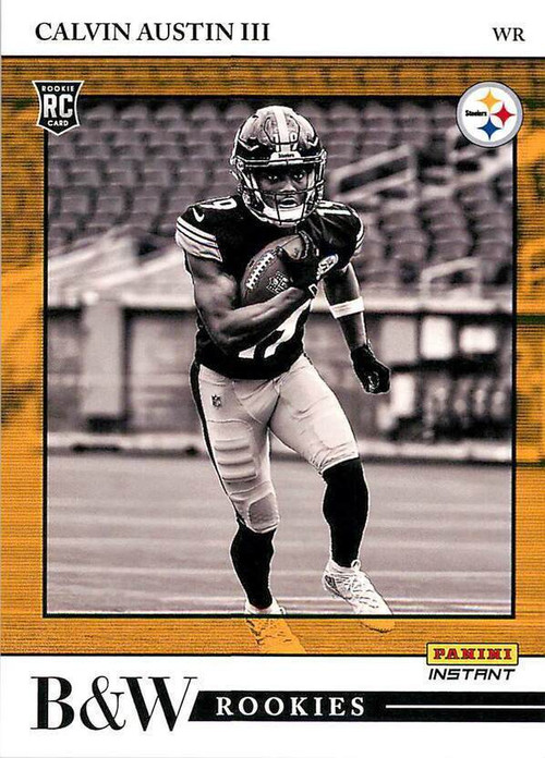 NFL Pittsburgh Steelers 2022 Instant RPS First Look Football Calvin Austin  III 1 of 942 Trading Card FL40 Rookie Card Panini - ToyWiz