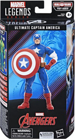 Avengers Marvel Legends Puff Adder Series Ultimate Captain America Action Figure