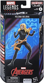 Avengers Marvel Legends Puff Adder Series Yelena Belova Black Widow Action Figure