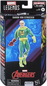 Avengers Marvel Legends Puff Adder Series Baron Von Strucker Action Figure