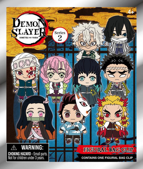 Demon Slayer 3D Figural Keyring Demon Slayer Series 2 Mystery Pack