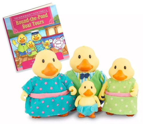 Lil Woodzeez Famileez Farm Collection Quickquack Duck Family