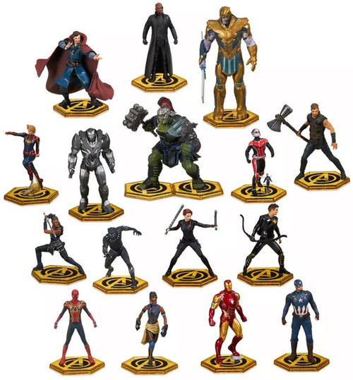 marvel アメコミ ディズニー　コレクション フィギュア　28個セット Disney Marvel Avengers Exclusive 16-Piece PVC Mega Figurine