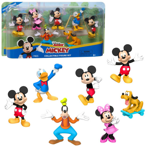 Disney Junior Mickey x3, Minnie, Goofy, Donald Pluto 2.5