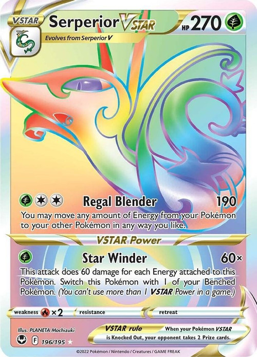 pokemon card serperior 2011 Black & White Holo #6 CGC 9 MINT on Fanatics Collect Switch this Pokmon with 1 of your Benched Pokmon Pokemon Trading Card Game Sword