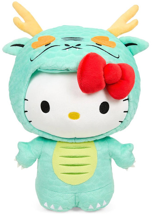 Hello Kitty Dinosaur Onesie 12 Inch Plush Figurine 