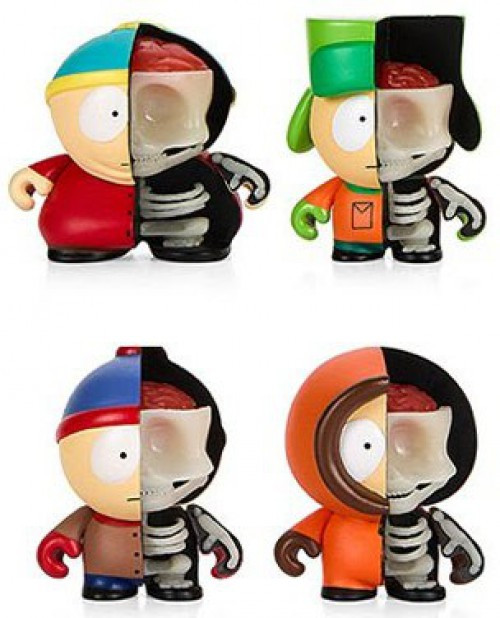 South Park Christmas 8 Phunny Plush Set of Four - Santa Cartman and  Reindeer Kyle, Stan, and Kenny