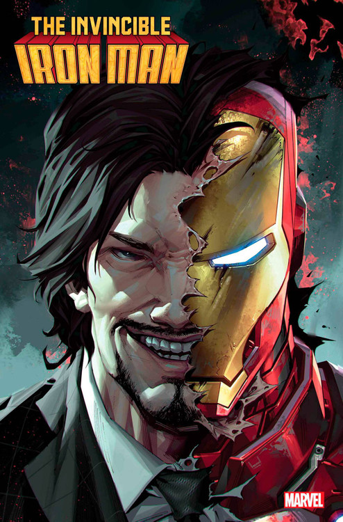 iron man comic cover design