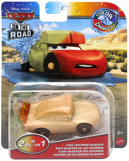 Disney Pixar Cars On The Road Color Changers Cave Lightning McQueen 155