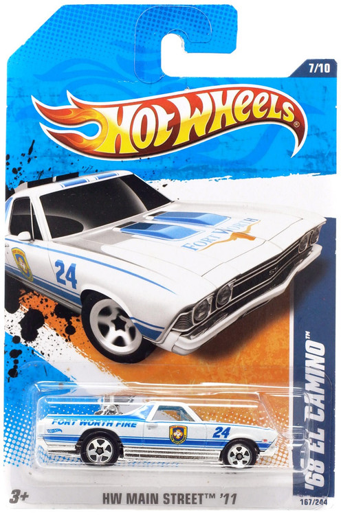 Hot Wheels HW Main Street 11 68 El Camino Diecast Car Mattel - ToyWiz