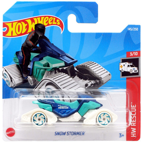 Hot Wheels HW Rescue Snow Stormer 164 Diecast Car 310 Short Card Mattel ...