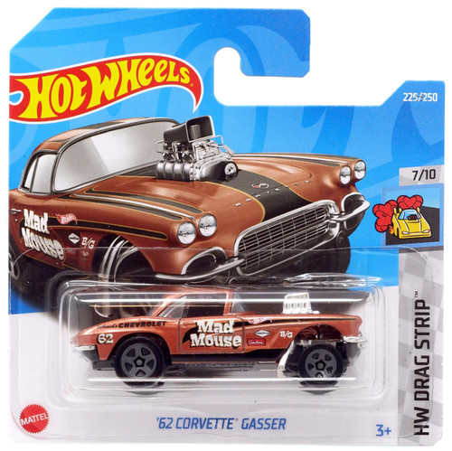 Hotwheels STH’ 62 Corvette Gasser Hot Wheels 2025 Super Treasure Hunt Test Item 62 Corvette