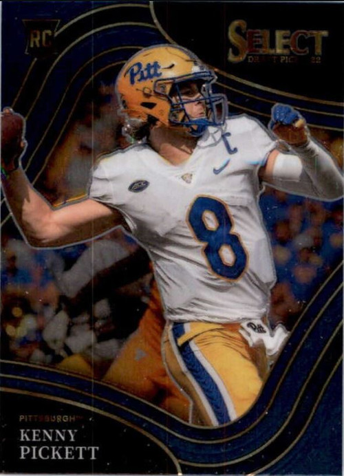 NFL 2022 Panini Select Draft Picks Single Card Blue Kenny Pickett 121  Rookie - ToyWiz