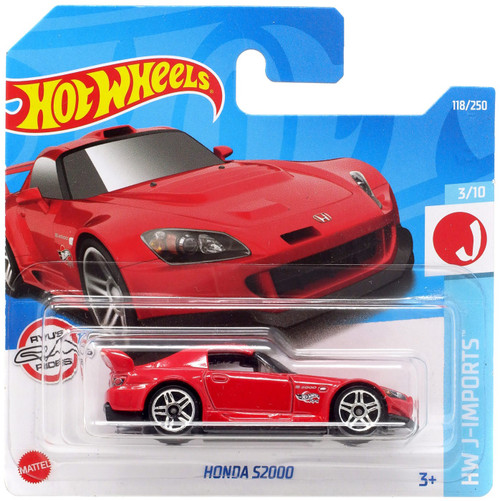 ホンダ S2000 ミニカー 1/43スケールセット Hot Wheels HW J-Imports Honda S2000 164 Diecast Car 310 Short Card