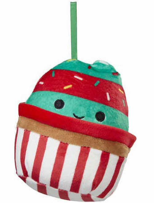 Squishmallows Ornament Chantel Cupcake Exclusive 4 Plush Holiday ...