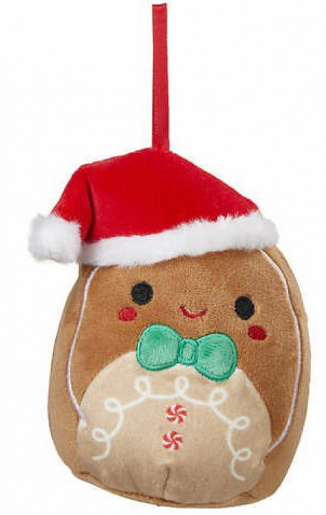 Squishmallows Jordan The Gingerbread Holiday Plush Toy - 12 in