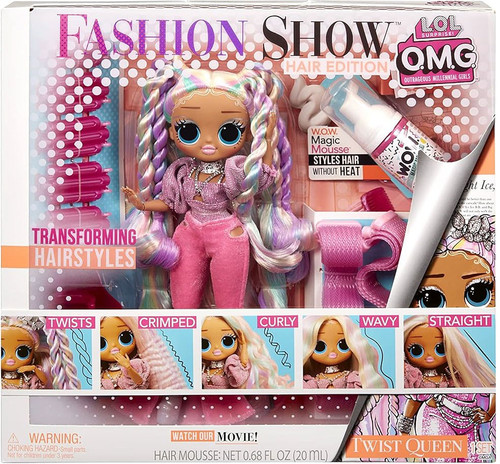 Lol Surprise OMG Fashion Show Twist Queen Fashion Doll [Hair Edition]